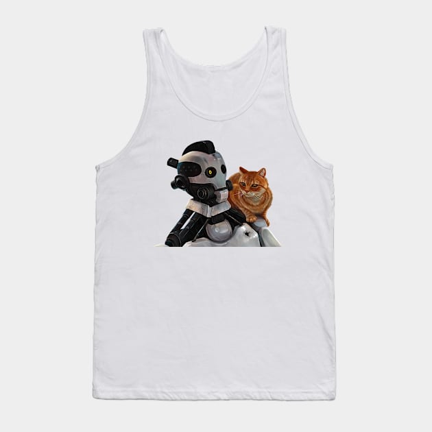 Love, death, robots. Tank Top by Magical Forest